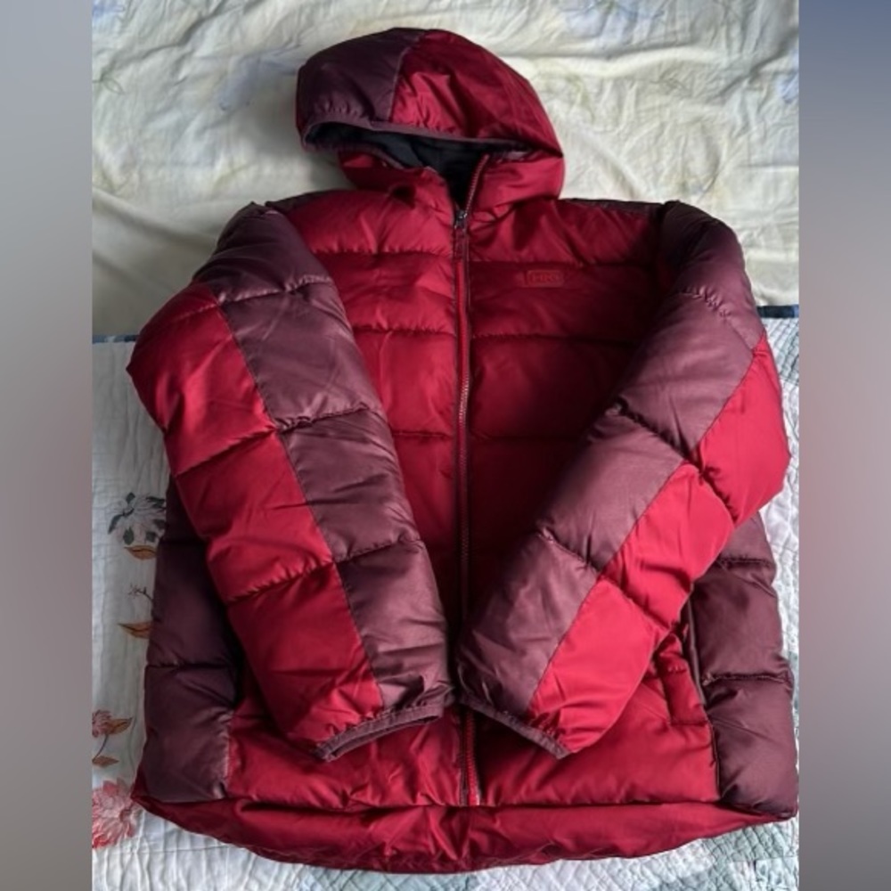 Boys hawke & co red jacket